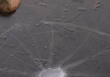 frozen lake